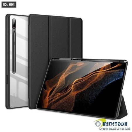 For Samsung Galaxy Tab S6 Lite 10.4 inch SM-P610/P613/P615/P61/P620/P625 with S Pen Holder Case Acrylic Back Tablet Cover Funda